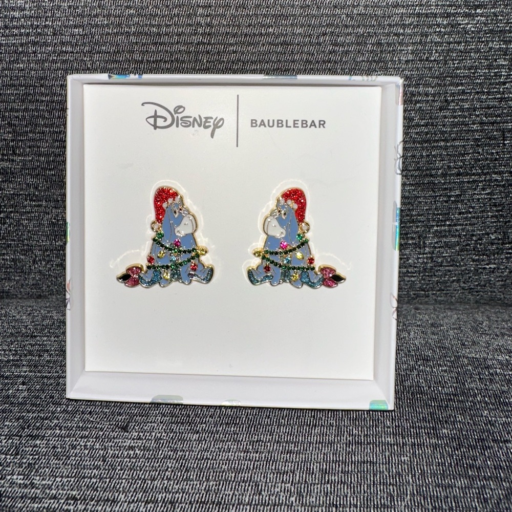 ✨🆕 Disney Eeyore Christmas Baublebar Earrings